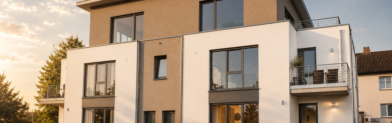Moderne Altersvorsorge im Bauhausstil Slider 1